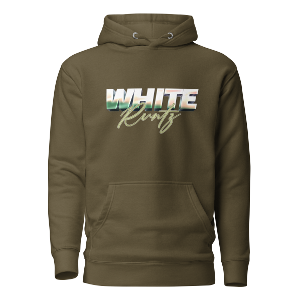 unisex premium hoodie military green front 64638b897043b