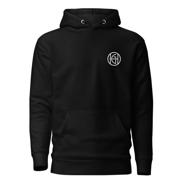 unisex premium hoodie black front 647fc864301b9